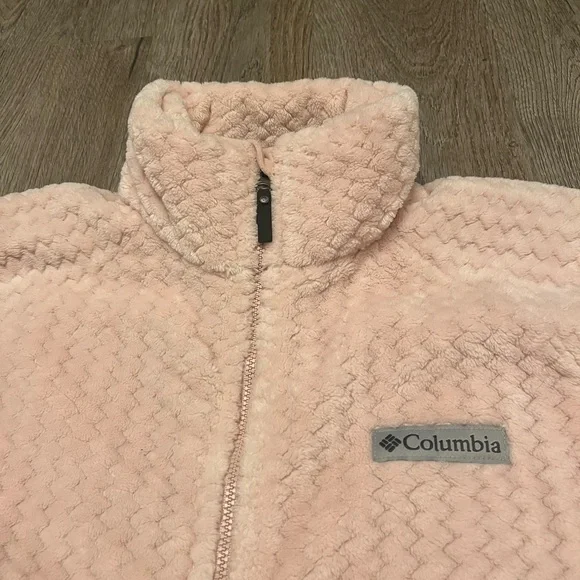 Columbia Soft Blush Textured Jacket - Picture 2 of 8